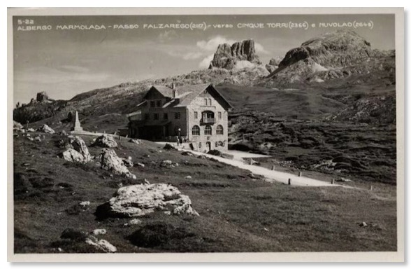 1920s Falzarego Pass